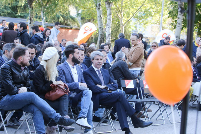 Cierre de la campaña de Ciudadanos en el Parque de la Vaguada (Madrid)