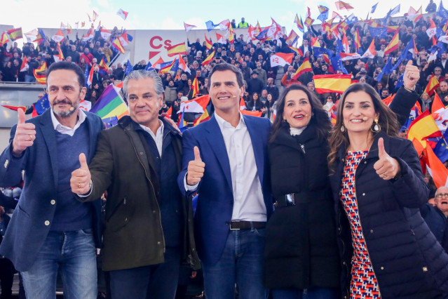 Acto de Ciudadanos en Las Rozas (Madrid)