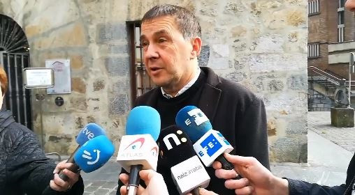 28A.- Otegi (EH Bildu) Cree Que Se Va A Demostrar En Las Urnas Que Euskadi Es 