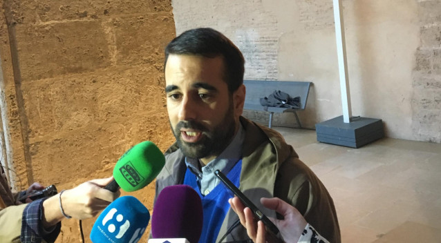 El secretario de Organización del PSPV-PSOE, José Muñoz, ante los medios