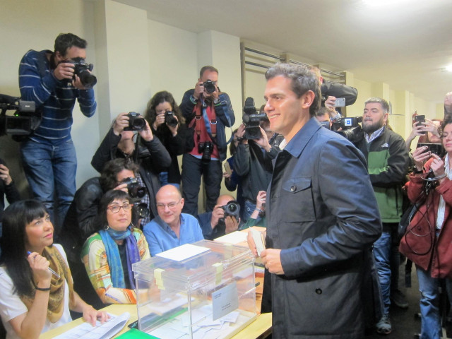 28A.- Rivera (Cs) llama a la participación para abrir una nueva etapa política