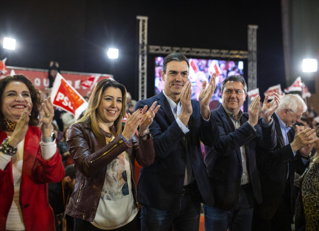 28A.- El PSOE gana en las ocho capitales andaluzas y el PP baja a la cuarta fuerza en Cádiz y Huelva
