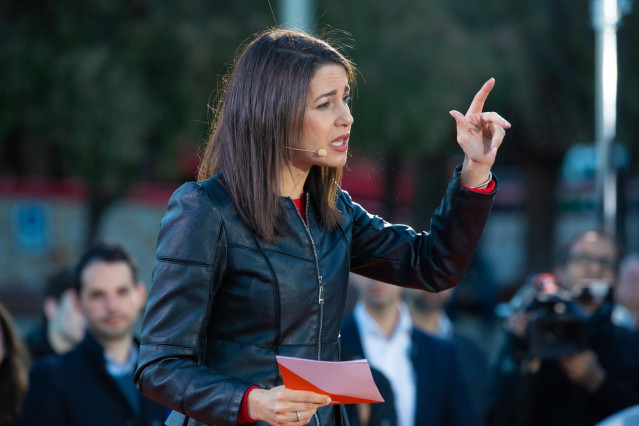 Mitin de Ciudadanos en Bacelona con Albert Rivera, Inés Arrimadas, Edmundo Bal y Maite Pagazzaurtundúa