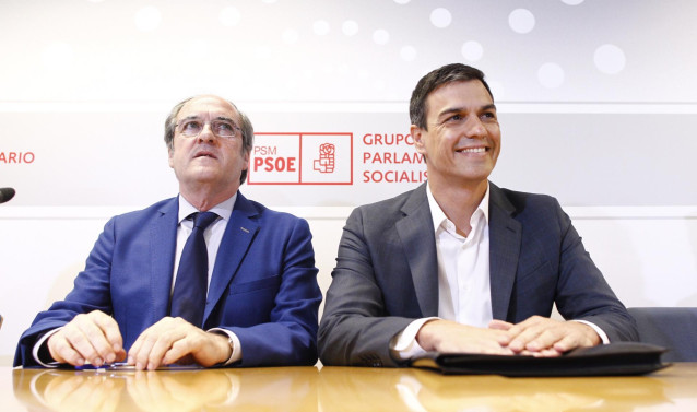 Pedro Sánchez y Ángel Gabilondo