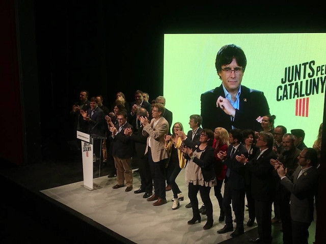 28A.- Puigdemont asegura que el independentismo 