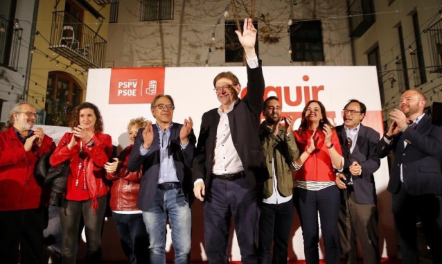 28A-A.- Pedro Sánchez Felicita A Ximo Puig: 
