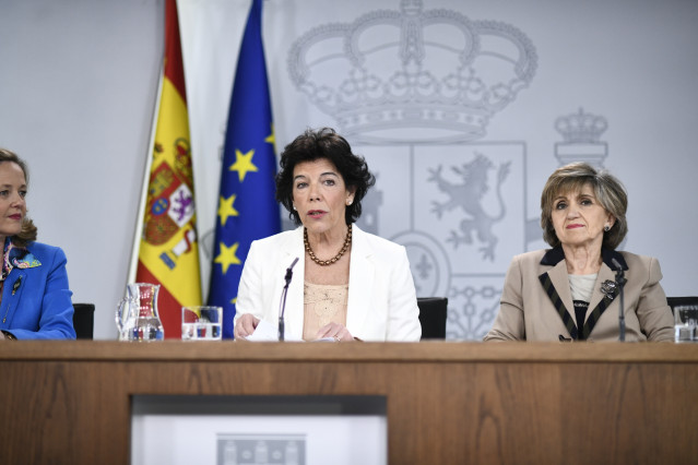 Rueda de prensa posterior al Consejo de Ministros