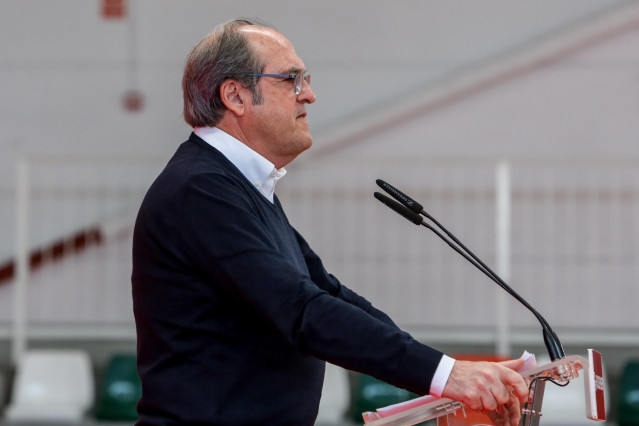 Acto del PSOE en Arganda del Rey (Madrid) con la participación de la vicepresidenta del Gobierno, Carmen Calvo