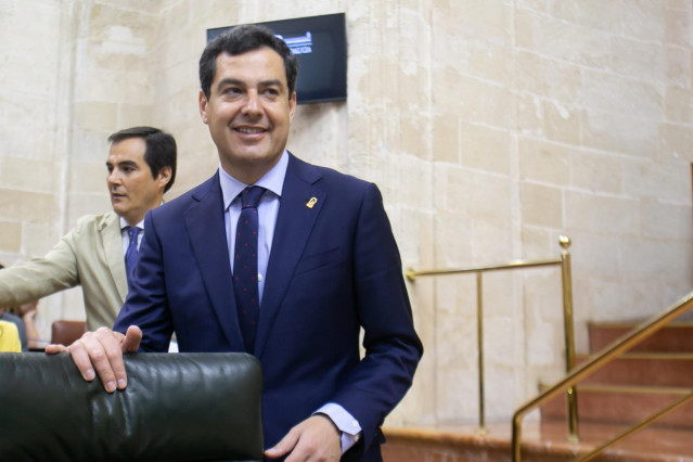 Primera jornada del Pleno del Parlamento andaluz