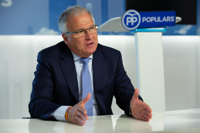 Europa Press entrevista al candidato del PP en Barcelona, Josep Bou en Barcelona