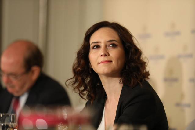 Desayuno Informativo con la intervención de Pablo Casado y la candidata del PP a la Presidencia de la Comunidad de Madrid, Isabel Díaz Ayuso