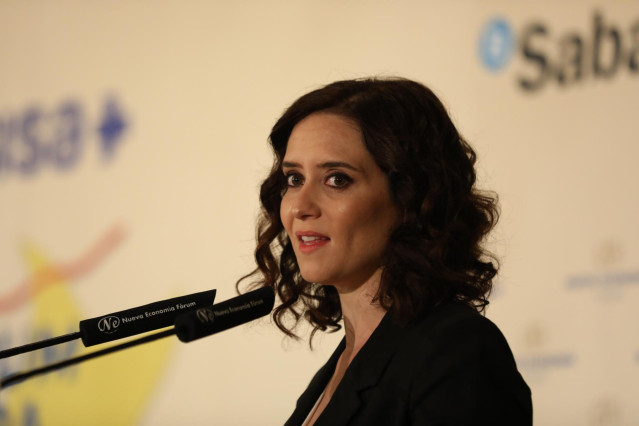 Desayuno Informativo con la intervención de Pablo Casado y la candidata del PP a la Presidencia de la Comunidad de Madrid, Isabel Díaz Ayuso