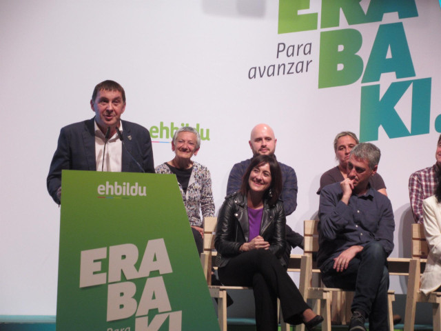 28A.- Otegi dice que EH Bildu esperará a ver 