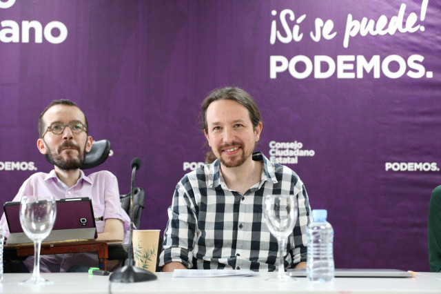 Reunión del Consejo Ciudadano Estatal de Podemos para hacer un análisis global de la situación política tras las elecciones generales