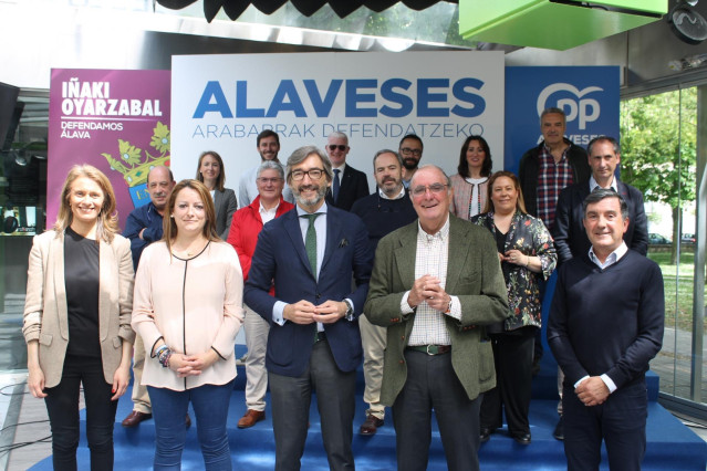 26M.- Oyarzabal (PP) Apuesta Por La Defensa De La Foralidad, Del Estatuto Y De La Constitución Para Potenciar Álava