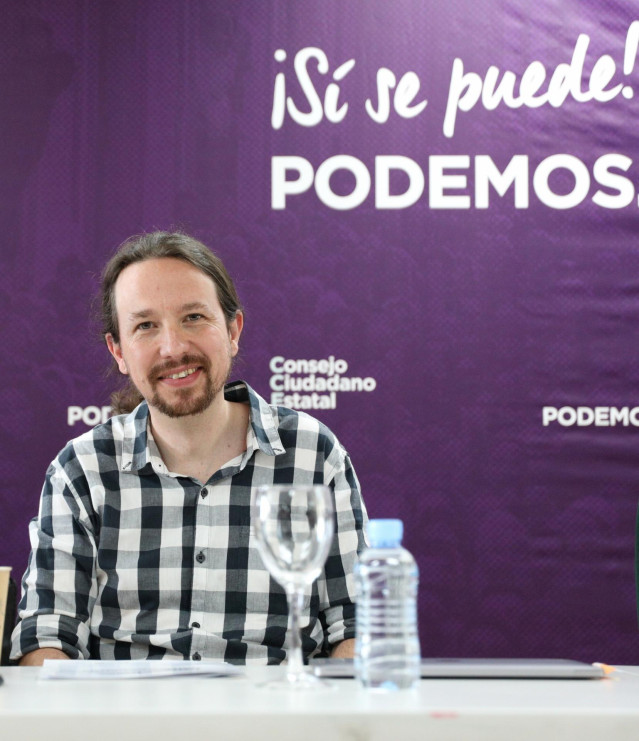 Reunión del Consejo Ciudadano Estatal de Podemos para hacer un análisis global de la situación política tras las elecciones generales