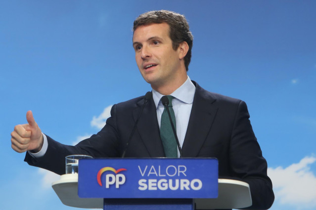 Reunión del Comité Ejecutivo del PP  tras la derrota histórica del partido en las elecciones del 28A