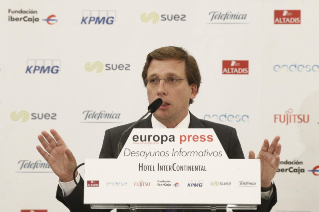 José Luis Martínez-Almeida protagoniza el Desayuno Informativo de Europa Press