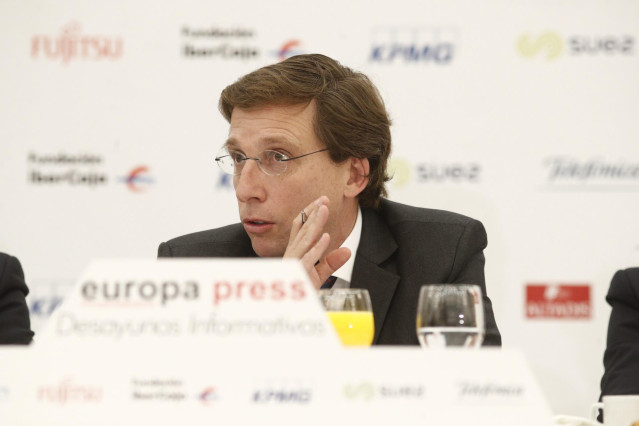 José Luis Martínez-Almeida protagoniza el Desayuno Informativo de Europa Press