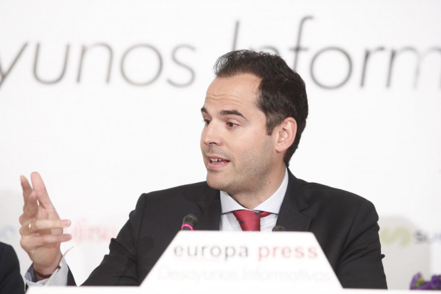 Ignacio Aguado protagoniza el Desayuno Informativo de Europa Press