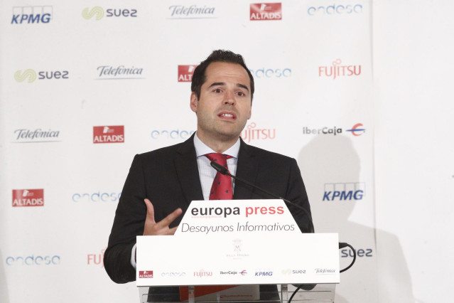 Ignacio Aguado protagoniza el Desayuno Informativo de Europa Press
