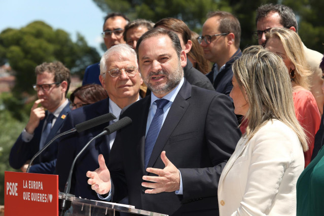 Presentación de la candidatura del PSOE a las elecciones europeas en Toledo