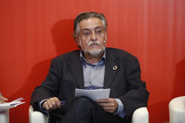 El candidato del PSOE a la Alcaldía de Madrid, Pepu Hernández, presenta el ideario de partido '21 desafíos y 131 medidas para un mejor Madrid'