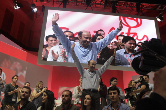 Retrospectiva del exvicepresidente del Gobierno y exsecretario general del PSOE, Alfredo Pérez Rubalcaba