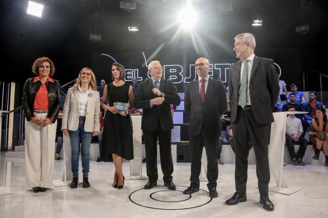 Debate LaSexta con Borell (PSOE), Montserrat (PP), Garicano (Cs), Palop (UP), Buxadé (VOX)