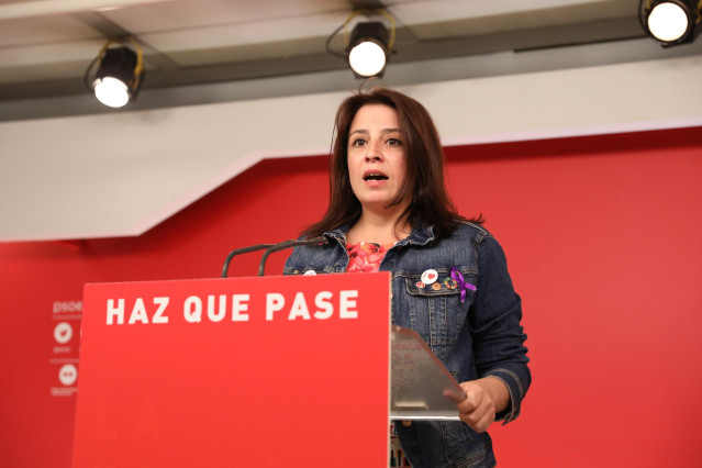 Elecciones generales 28A 2019. Seguimiento de resultados en la sede del PSOE