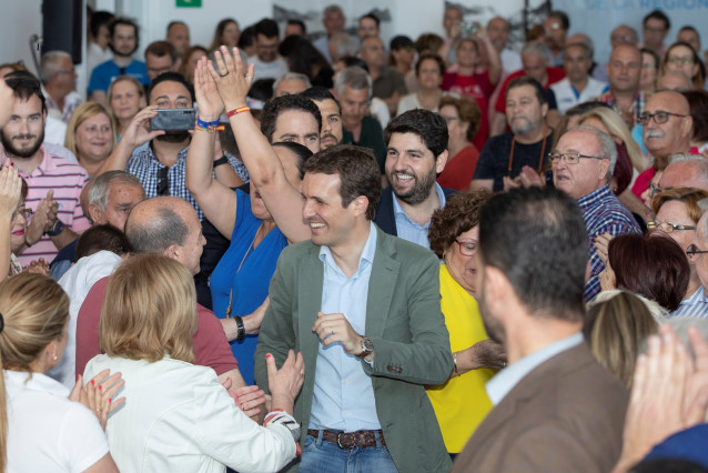Pablo Casado en Murcia