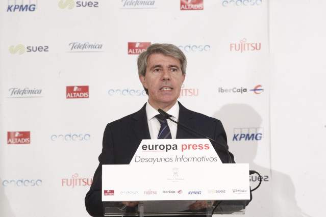 Ignacio Aguado protagoniza el Desayuno Informativo de Europa Press