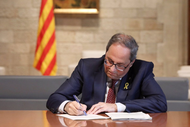 28A.- Torra defiende la 