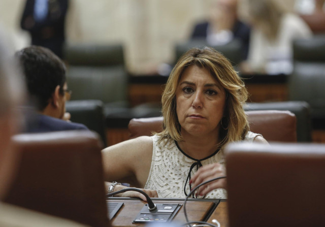 Primera jornada del Pleno del Parlamento en el Parlamento de Andalucía