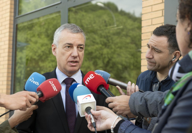 AMP.-Urkullu dice sobre la detención de 'Ternera' que 