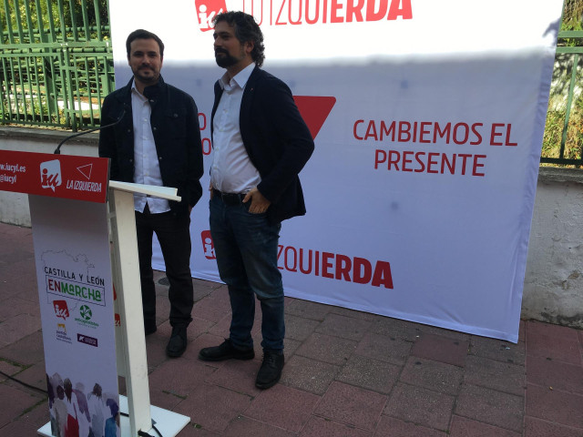 Alberto Garzón censura el veto del independentismo a Iceta y advierte de que van 