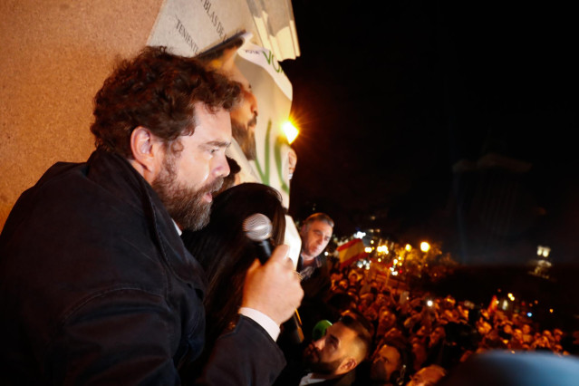 Santiago Abascal y Rocío Monasterio participan en el arranque de campaña de Vox