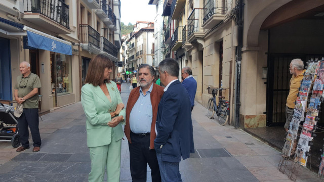 Idoia Mendia y Jesús Eguiguren (PSE)