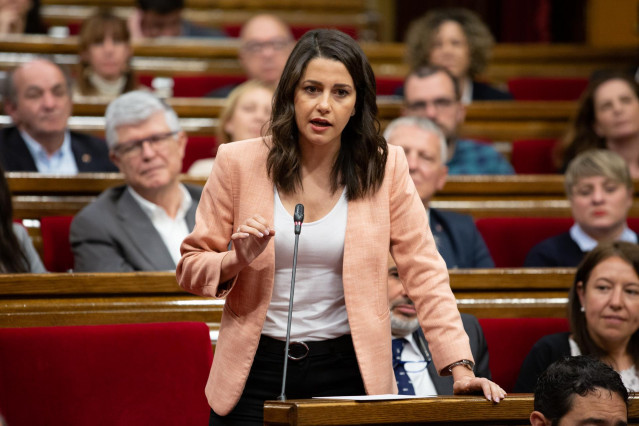 26M.- Inés Arrimadas (Cs) participa este martes en dos actos en Navarra