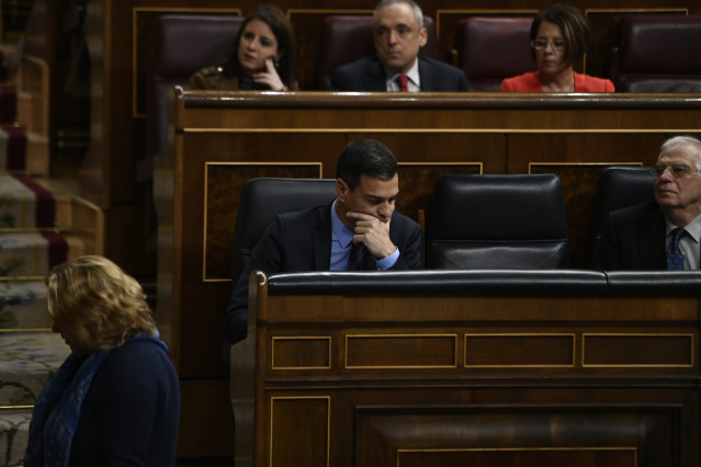 Pedro Sánchez comparece en el Congreso para informar de la situación en Cataluña y de los acuerdos sobre el Brexit