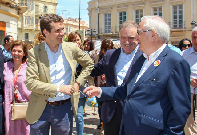 Pablo Casado visita la ciudad autonómica de Melilla