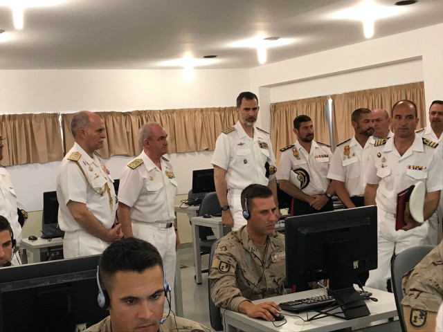 Visita de su Majestad el Rey Felipe VI Cartagena