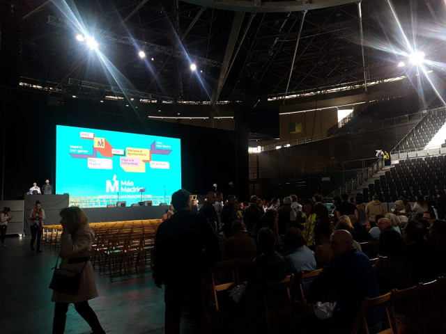 26M.- Más De 6.500 Personas Llenan El Madrid Arena En Apoyo A Más Madrid