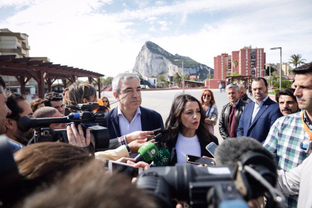 Cádiz.- Arrimadas aboga por un proyecto para La Línea tras el Brexit que 