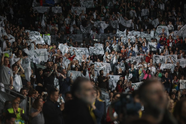 26M.- Unas 5.000 Personas Arropan A Carmena Y Errejón En El Madrid Arena: 