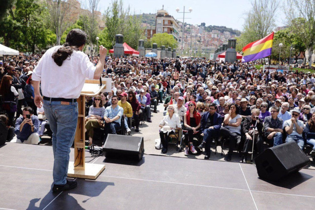 AV.- Iglesias (Podemos): el ejemplo de Colau 