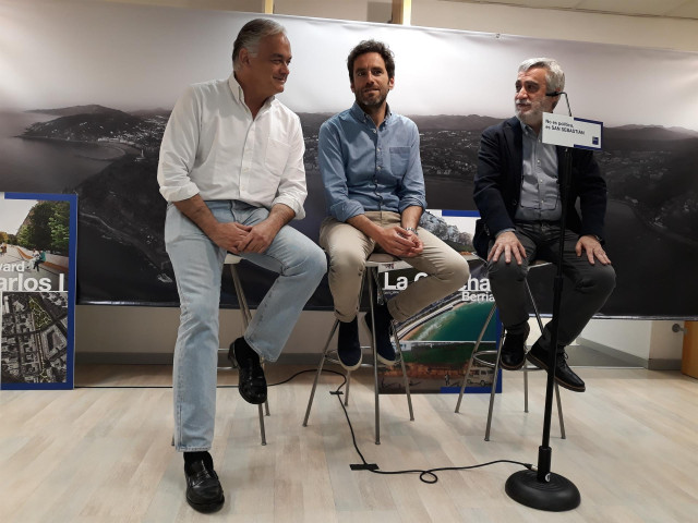 26M.- González Pons anuncia que San Sebastián acogerá del 11 al 14 de junio la reunión del grupo popular europeo