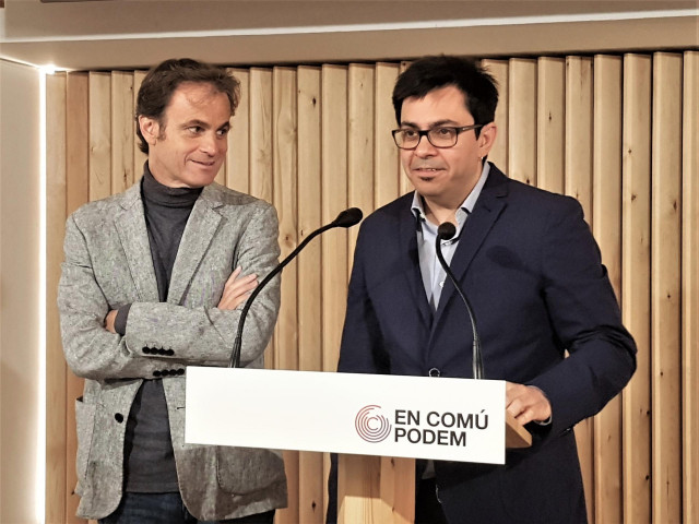 Asens (ECP) ve encaminada la negociación con el PSOE tras sentar a Pisarello en la Mesa