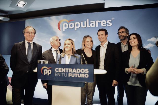 Acto electoral de Pablo Casado en Bilbao
