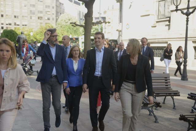 Acto electoral de Pablo Casado en Bilbao